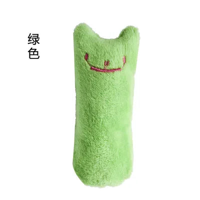Interactive Catnip Plush Chew Toy