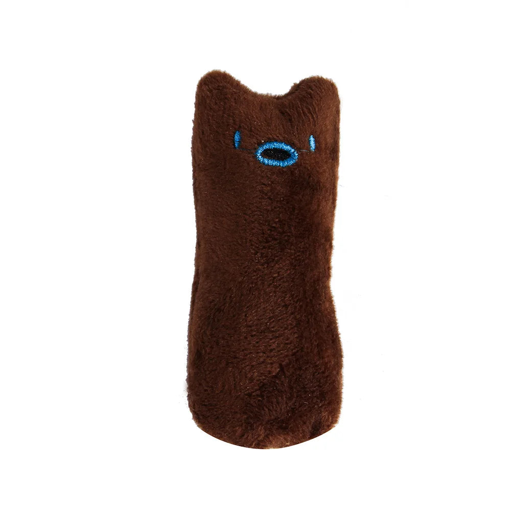 Interactive Catnip Plush Chew Toy