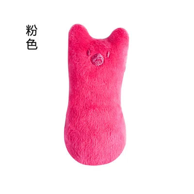 Interactive Catnip Plush Chew Toy