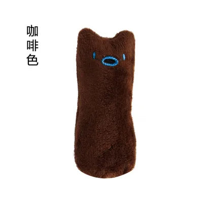 Interactive Catnip Plush Chew Toy