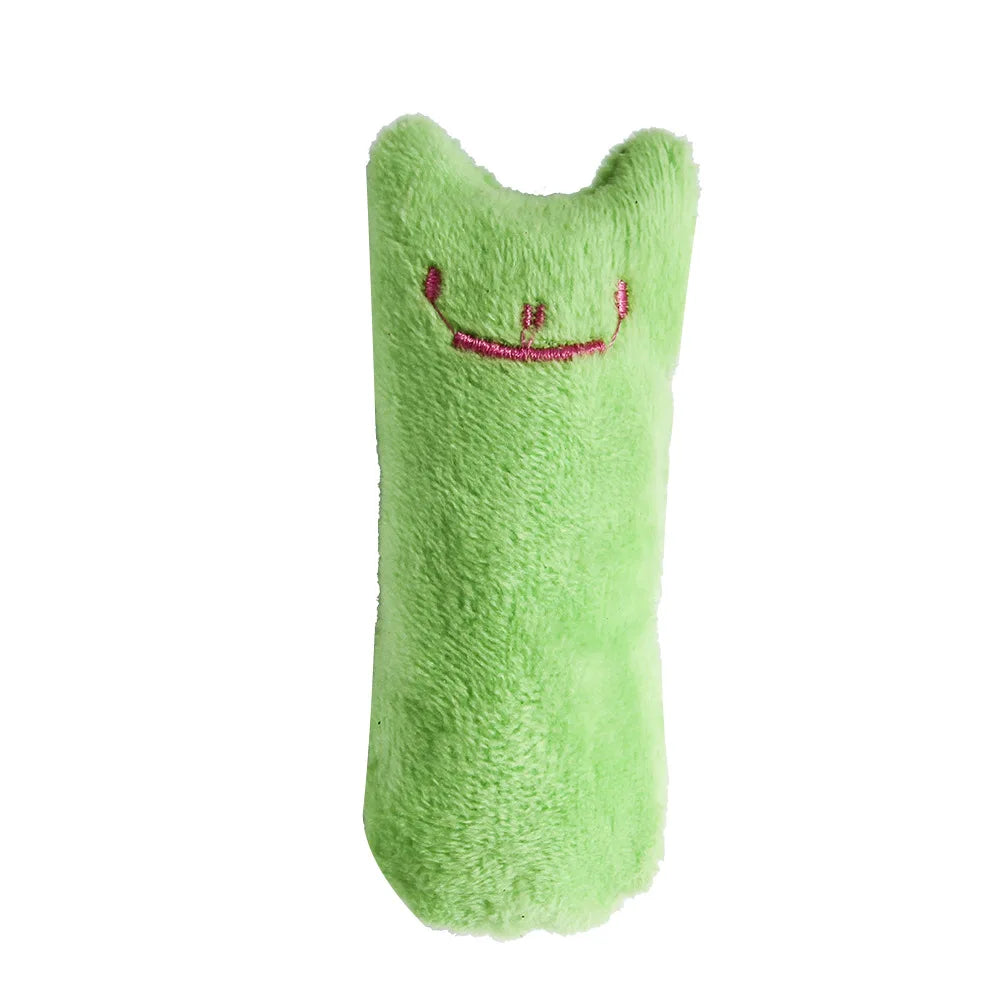 Interactive Catnip Plush Chew Toy