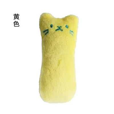 Interactive Catnip Plush Chew Toy