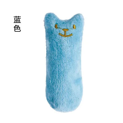 Interactive Catnip Plush Chew Toy