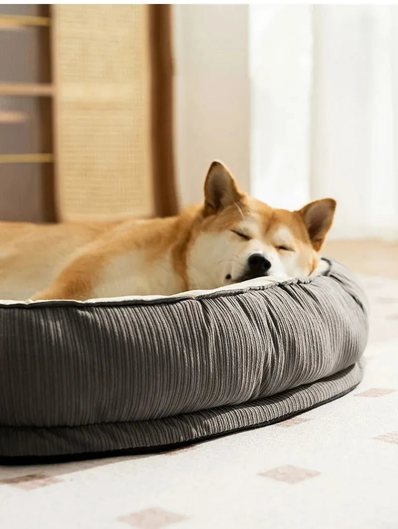 Plush Pet Bed for Dogs & Cats