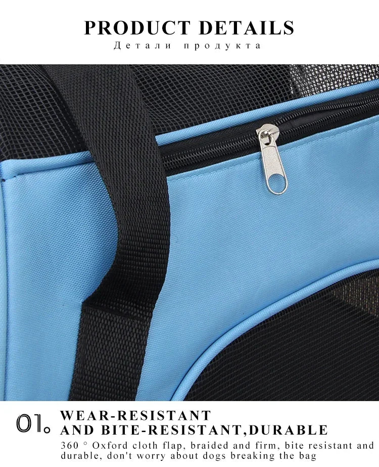 Breathable Mesh Pet Carrier Bag