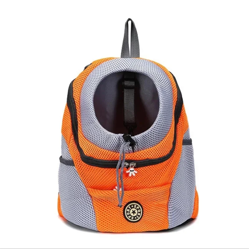 Double-Shoulder Mesh Pet Backpack