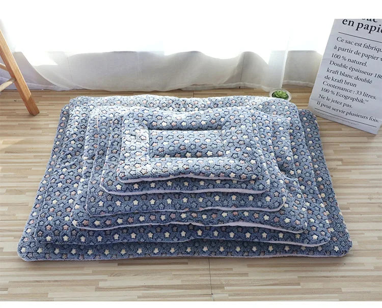 Double-Sided Plush Pet Mat