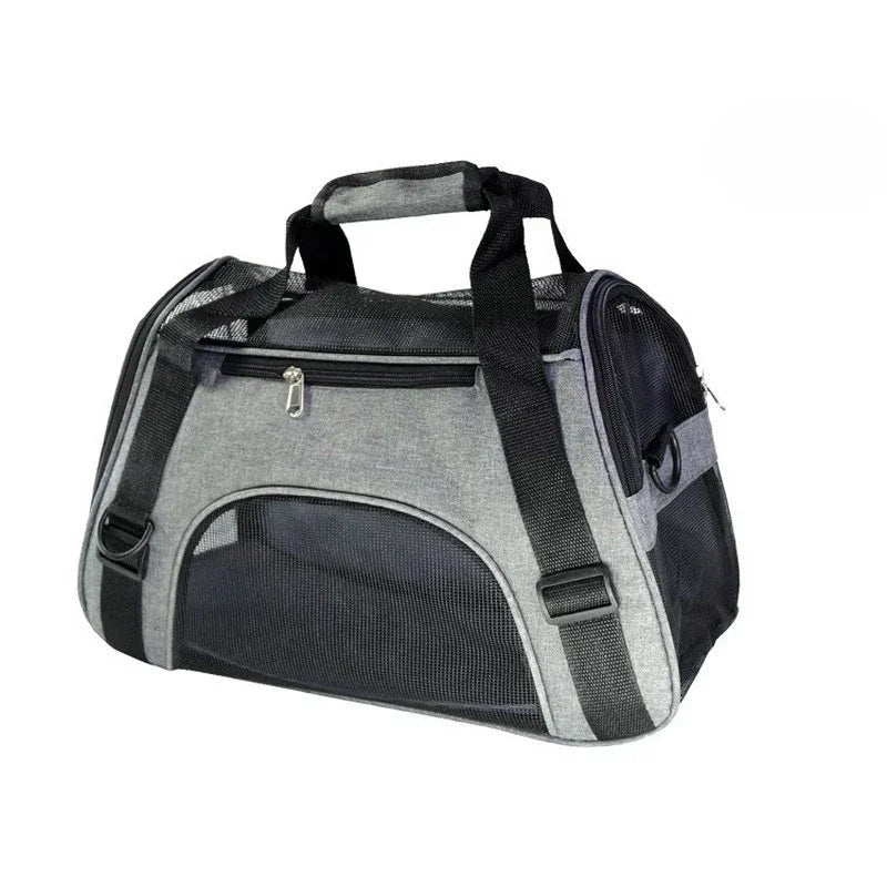 Portable Mesh Pet Carrier Bag