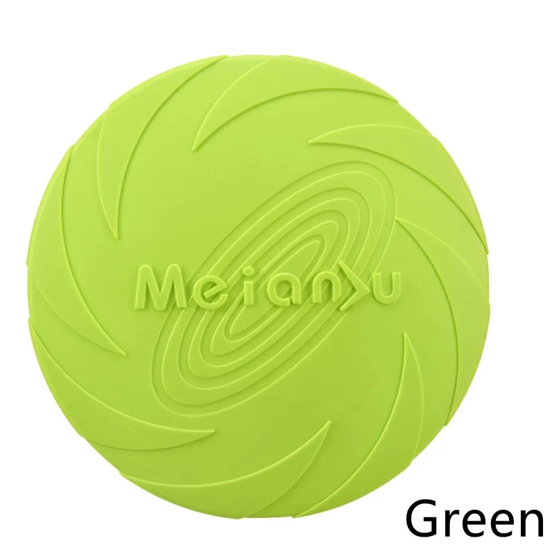 Durable Silicone Dog Flying Disc ā Bite-Resistant, Outdoor Training & Play Toy