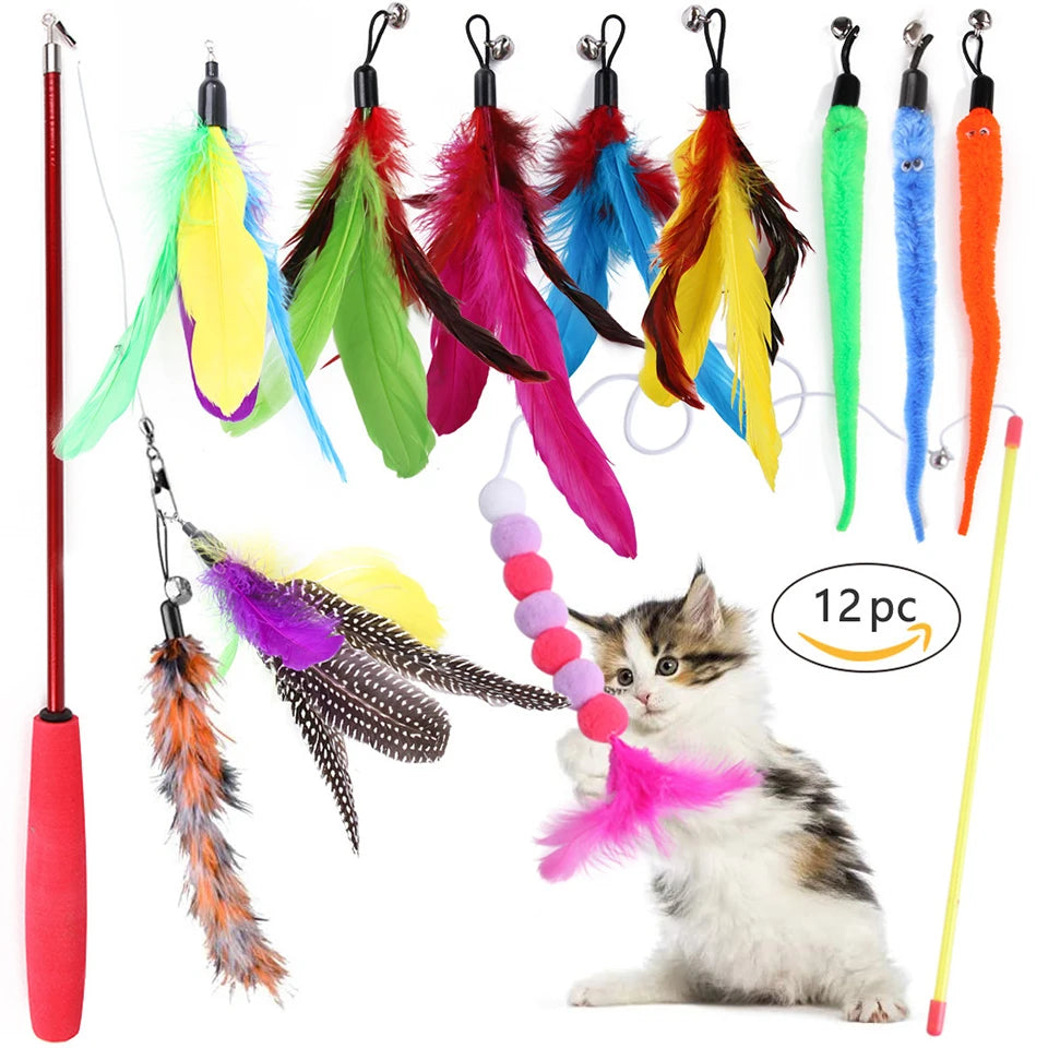 DualPet 20-Piece Cat Toy Set
