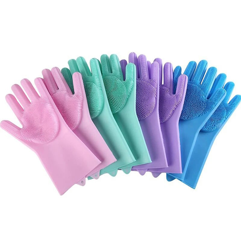 Pet Grooming Hair Removal Gloves