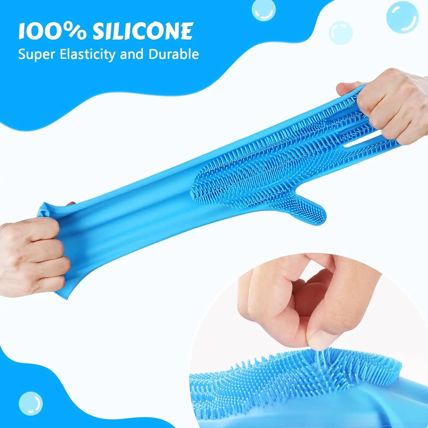 Pet Grooming Hair Removal Gloves