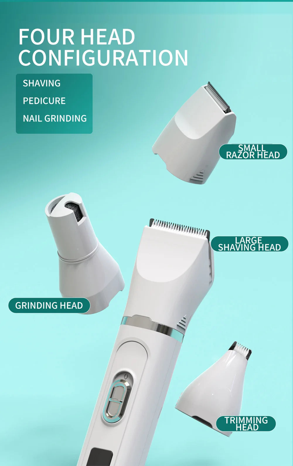 Electric Pet Hair Clipper Rechargeable