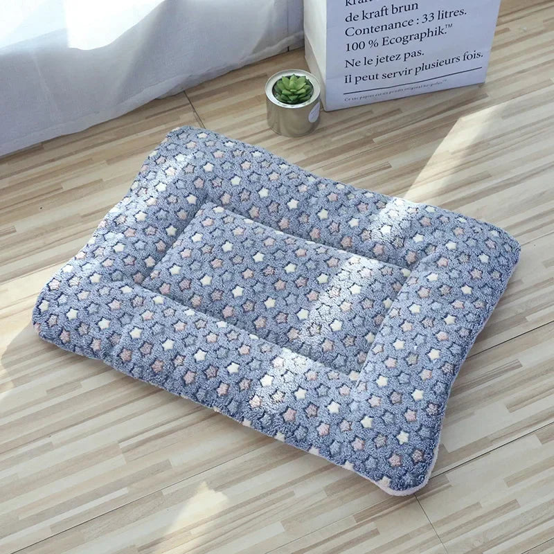 Double-Sided Plush Pet Mat