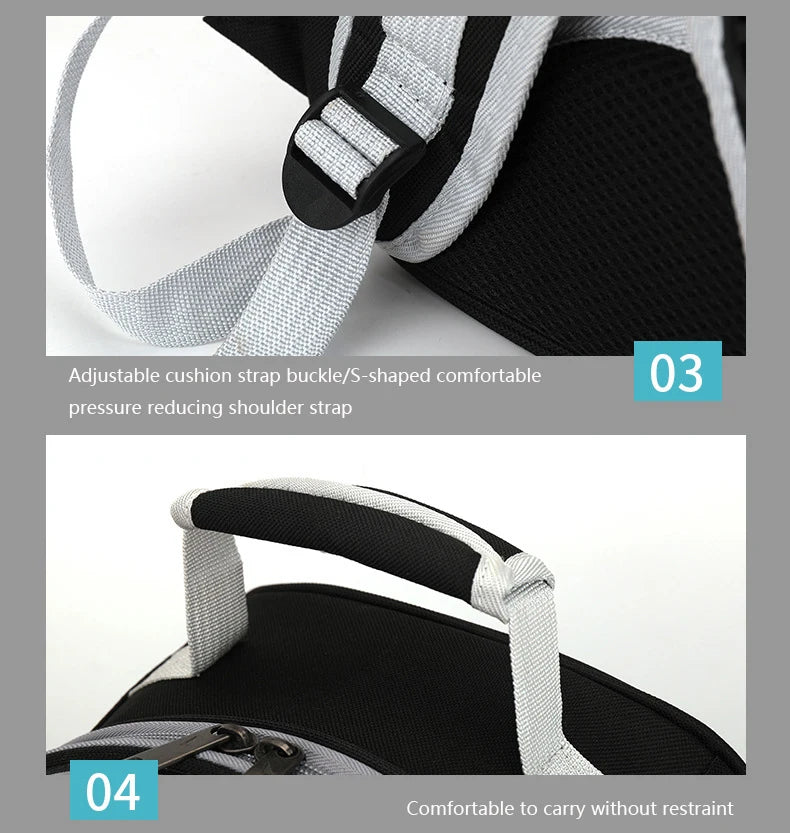 Transparent Pet Backpack β Breathable Cat & Small Dog Carrier, Portable Space Capsule Design