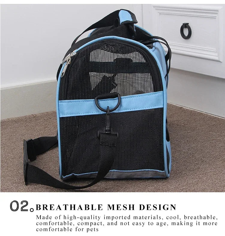 Breathable Mesh Pet Carrier Bag