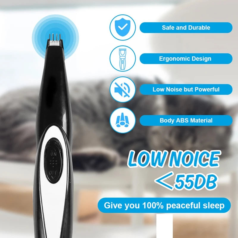 Electric Pet Grooming Clipper Kit