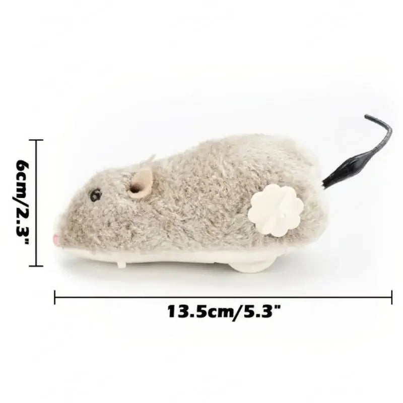 Plush Running Mouse Toy