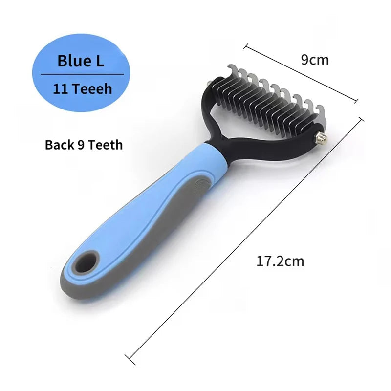 Pet Deshedding & Grooming Brush