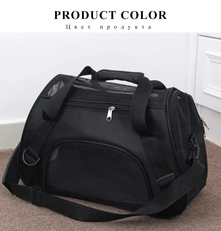 Breathable Mesh Pet Carrier Bag