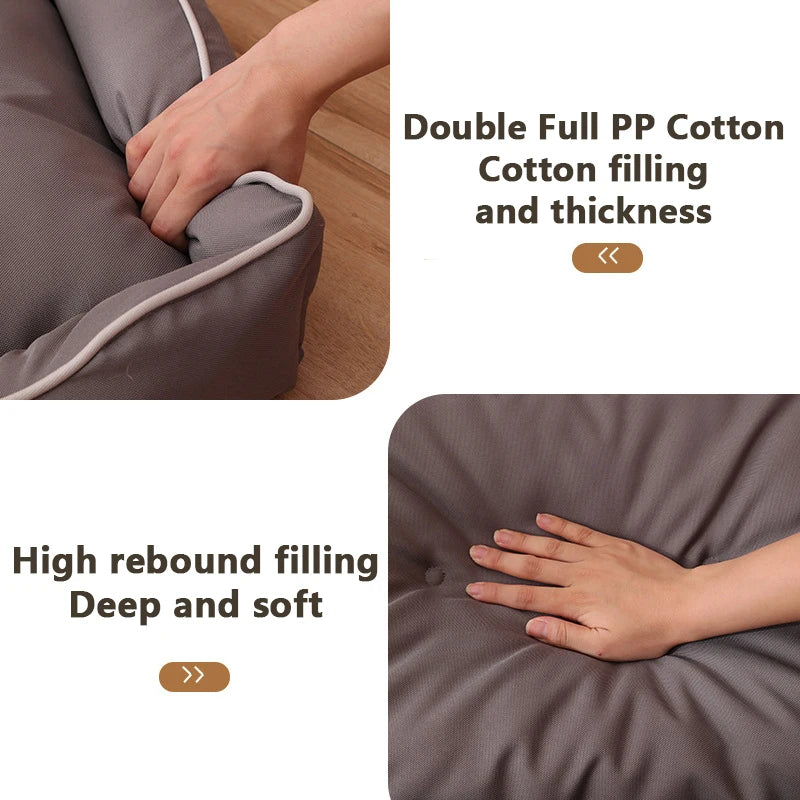 Waterproof Oxford Dog Bed with PP Cotton