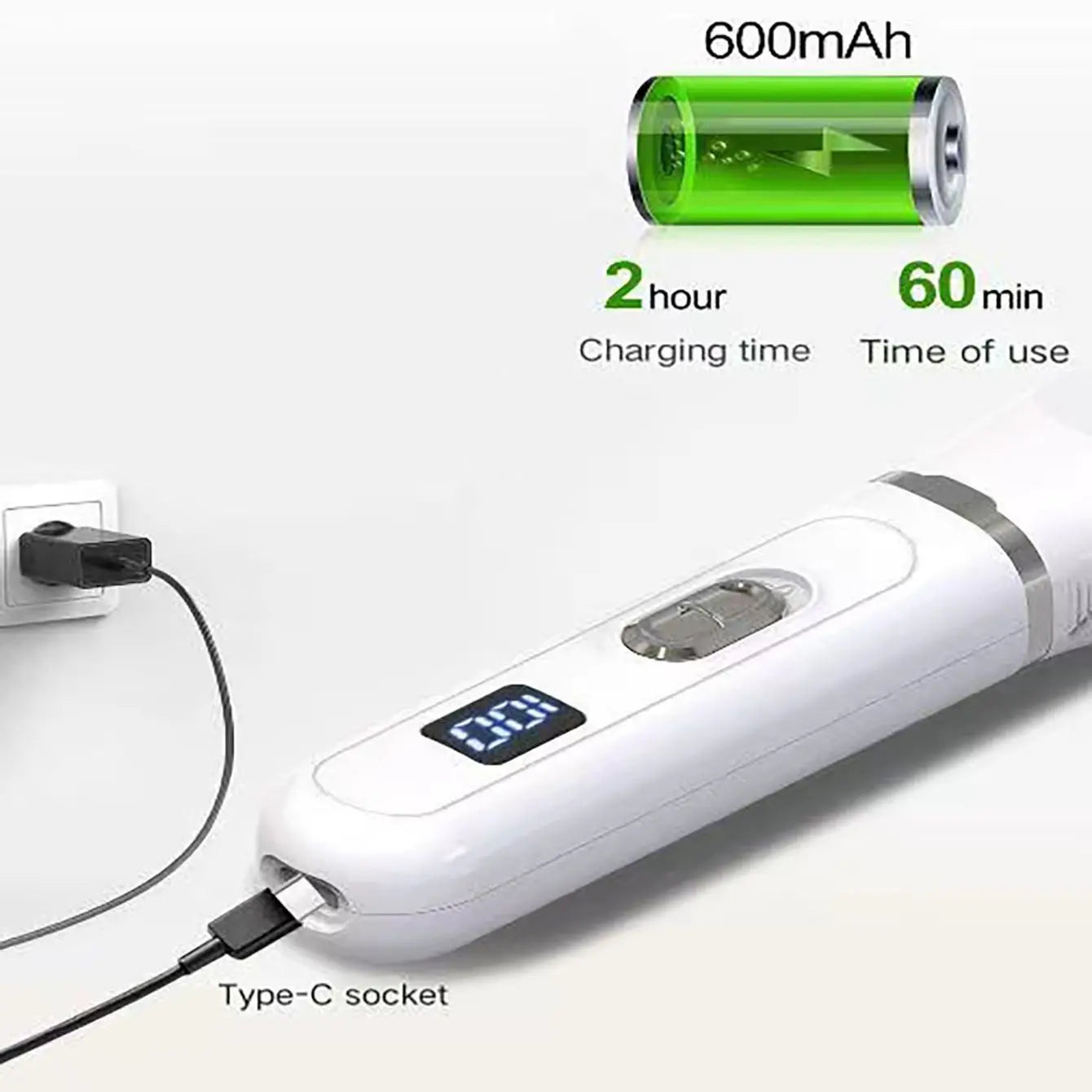 Electric Pet Hair Clipper Rechargeable