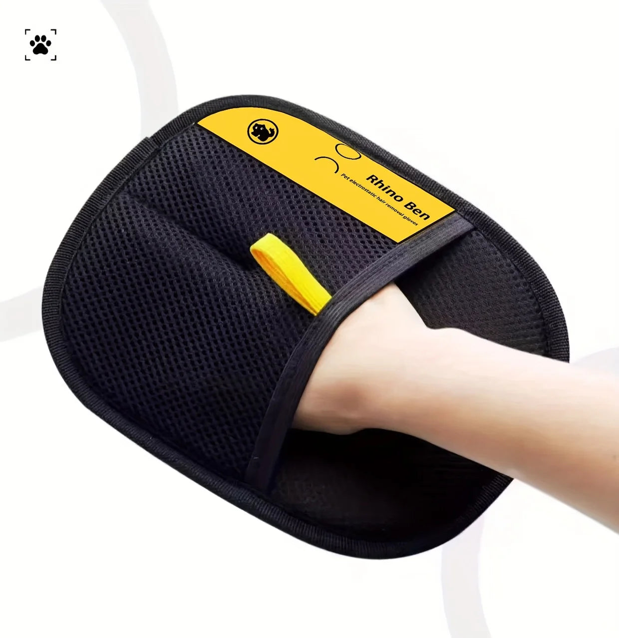 Large Pet Hair Removal Grooming Gloves