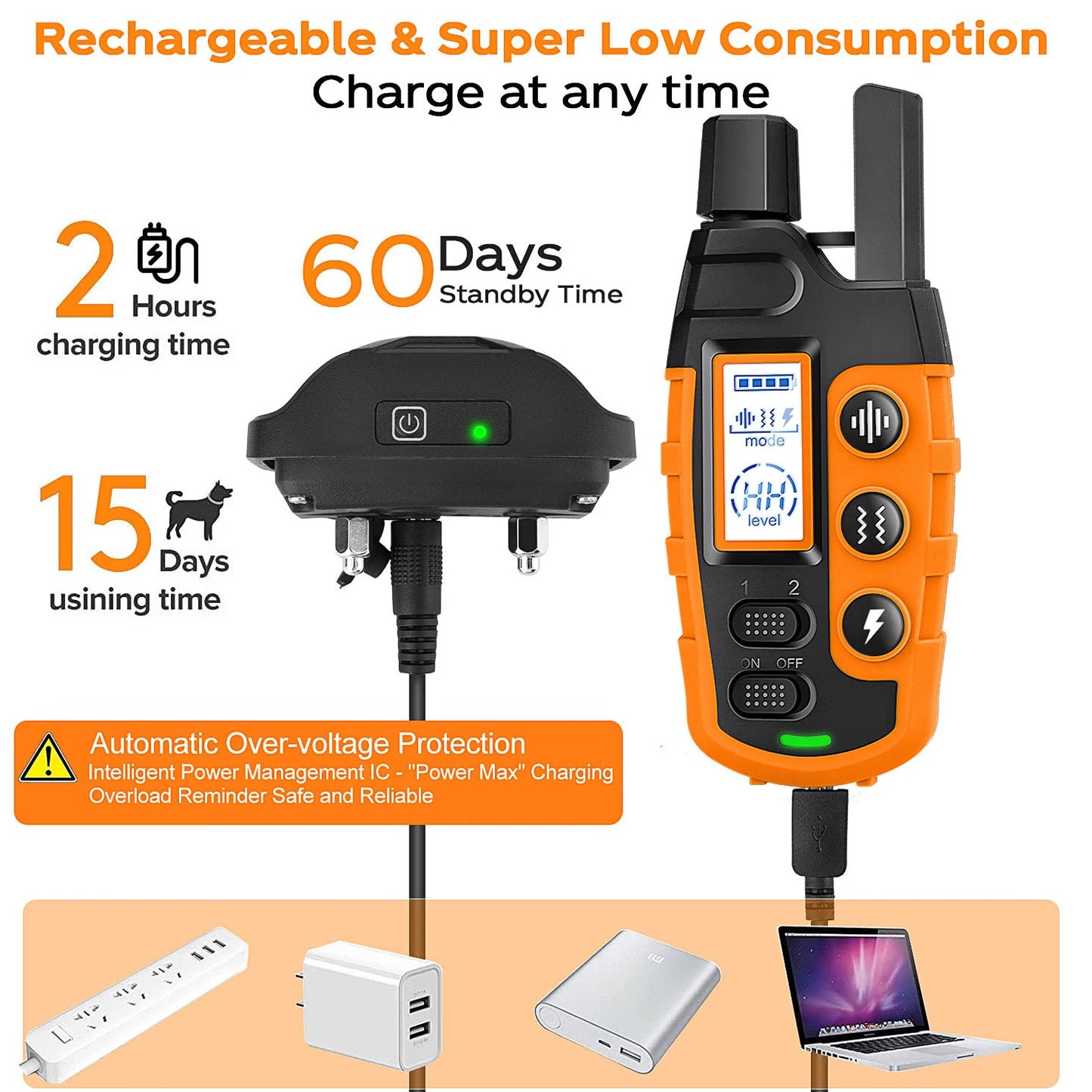 Waterproof Electric Dog Training Collar