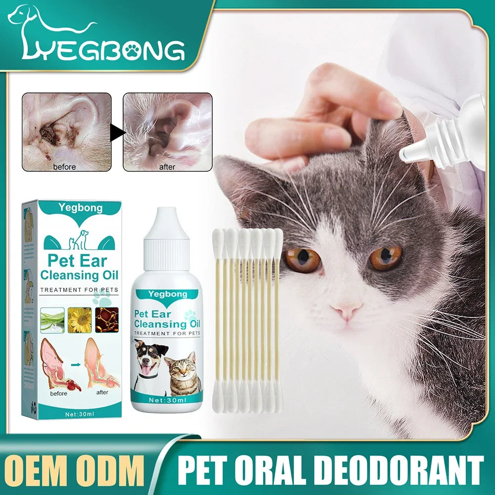 Dog & Cat Ear Cleaning Oil 30ml