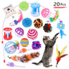 DualPet 20-Piece Cat Toy Set