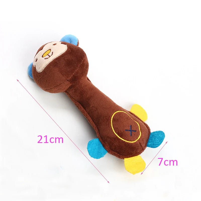 Plush Squeaky Dog Toy for Small Breeds