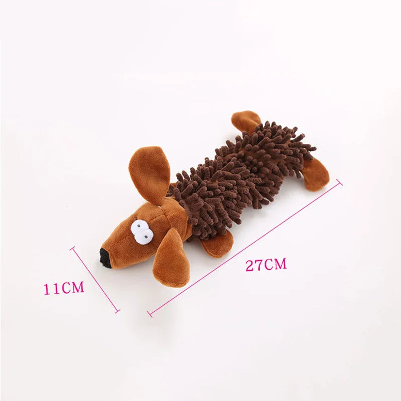 Plush Squeaky Dog Toy for Small Breeds