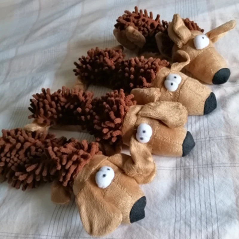 Plush Squeaky Dog Toy for Small Breeds