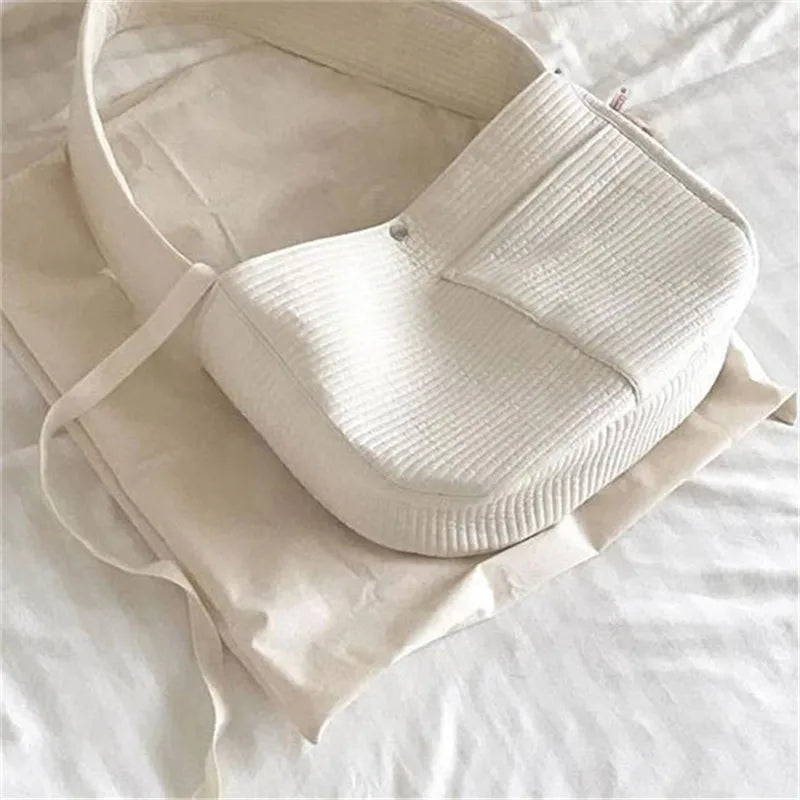 Handmade Bag Pet Carrier Canvas Single Shoulder Sling Comfort Tote Bag Breathable