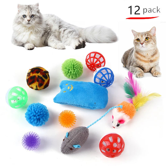 DualPet 20-Piece Cat Toy Set