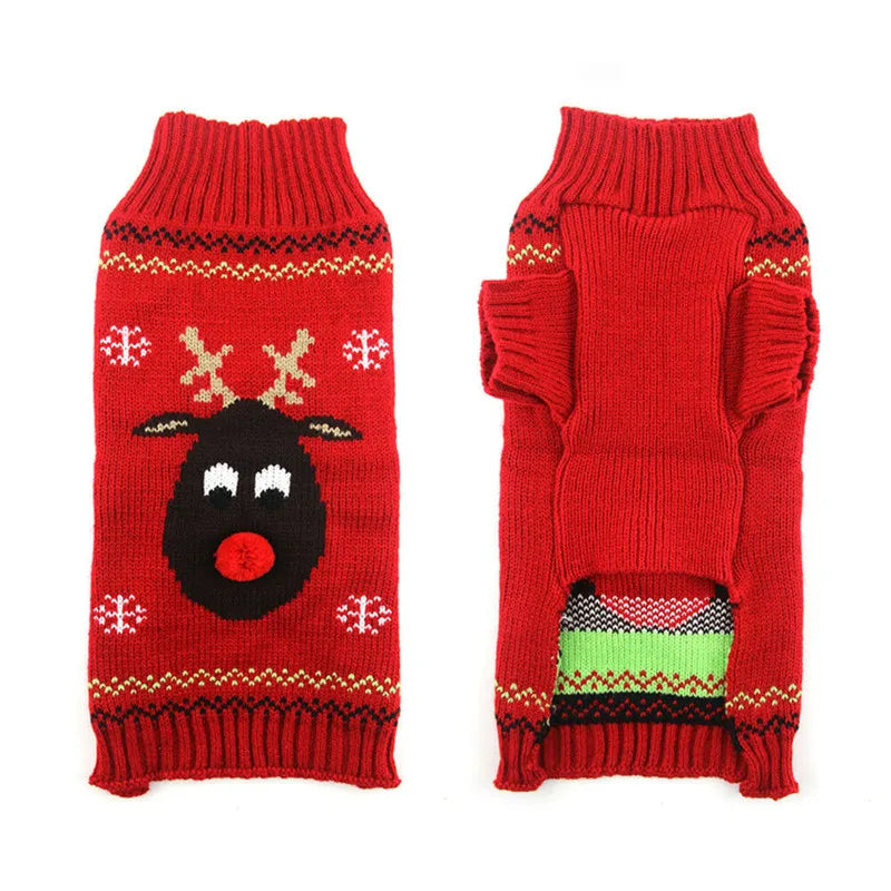 Dogs and other pets Christmas Knitted Sweater