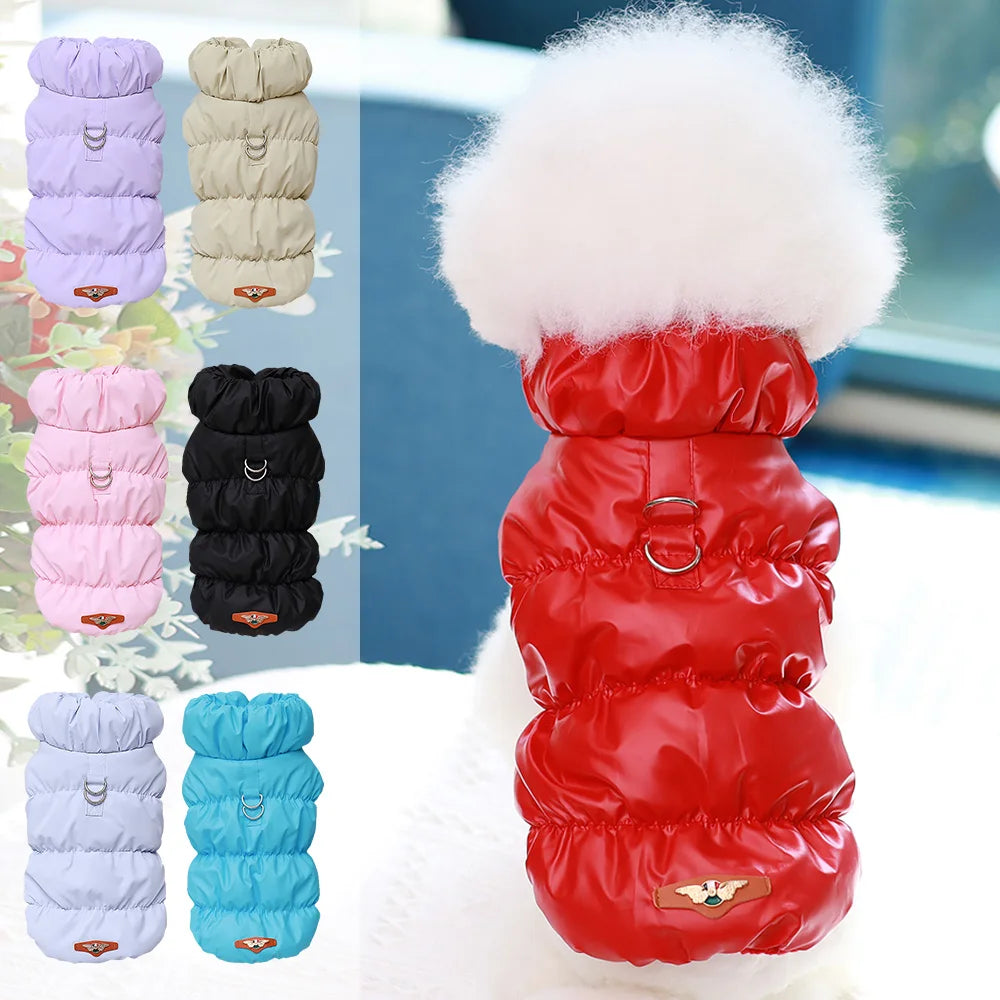 Winter Warm Pet Clothes /Coat Soft Outdoor Pet Vest /Jacket for Small & Medium Pets