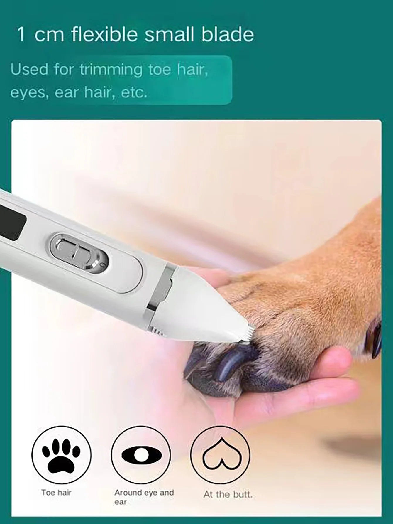 Electric Pet Hair Clipper Rechargeable