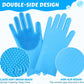 Pet Grooming Hair Removal Gloves