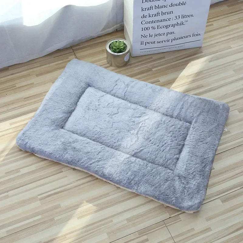 Double-Sided Plush Pet Mat