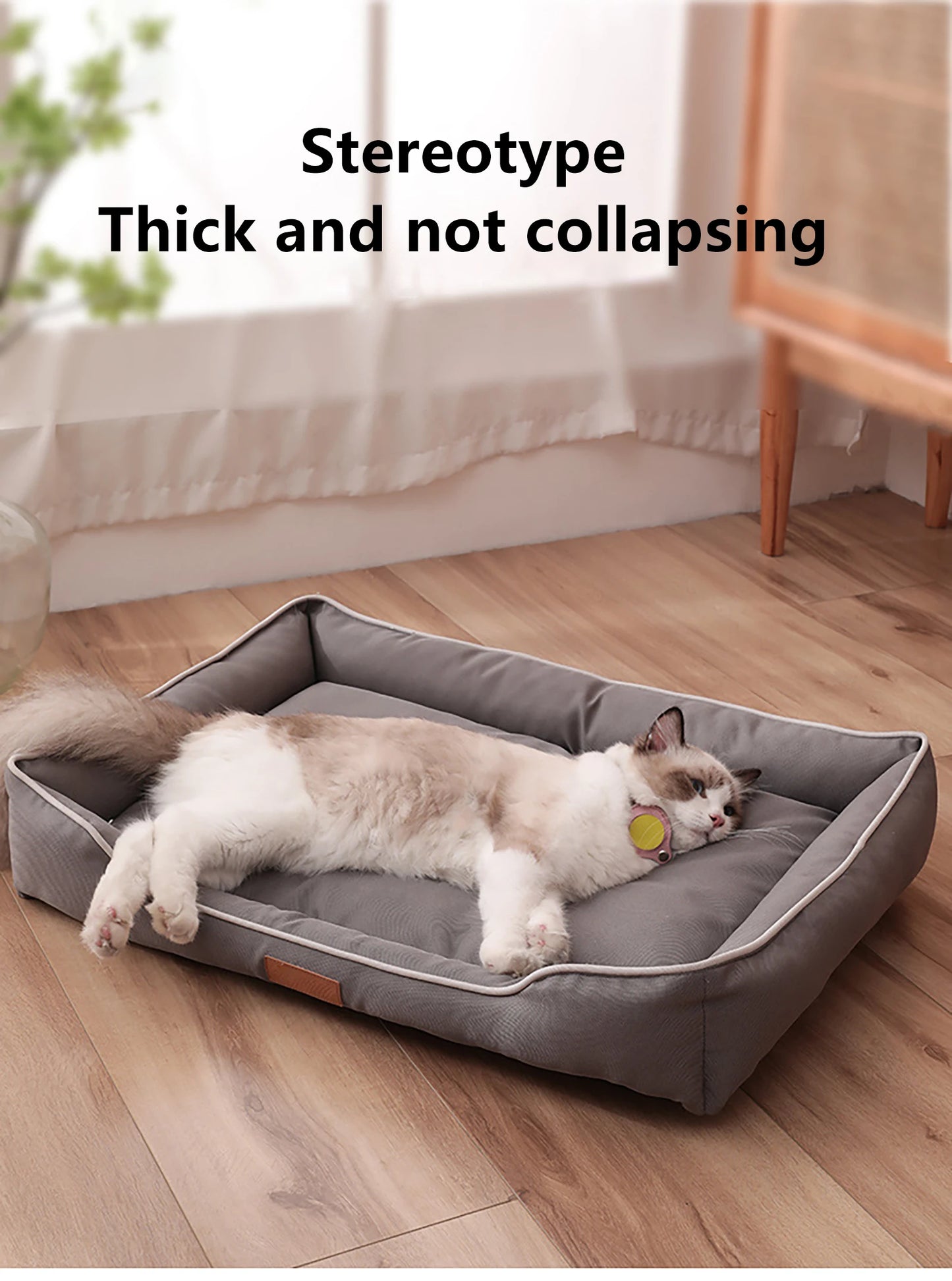 Waterproof Oxford Dog Bed with PP Cotton