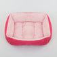 Square Plush Pet Bed for Dogs & Cats