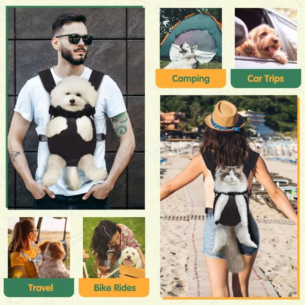 Adjustable Front Pet Carrier Backpack