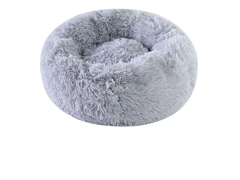 Plush Round Pet Nest Bed