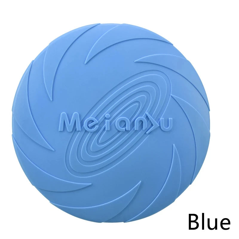 Durable Silicone Dog Flying Disc – Bite-Resistant, Outdoor Training & Play Toy