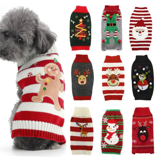Dogs and other pets Christmas Knitted Sweater