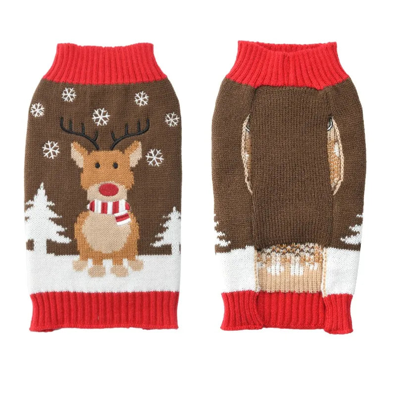 Dogs and other pets Christmas Knitted Sweater