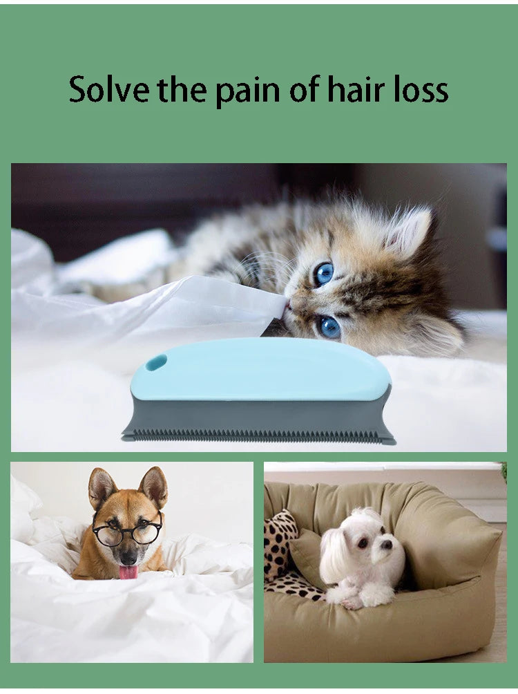 Pet Hair Remover Brush for Dogs & Cats