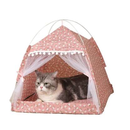 Portable Cat Tent & Pet Playpen