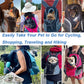 Double-Shoulder Mesh Pet Backpack